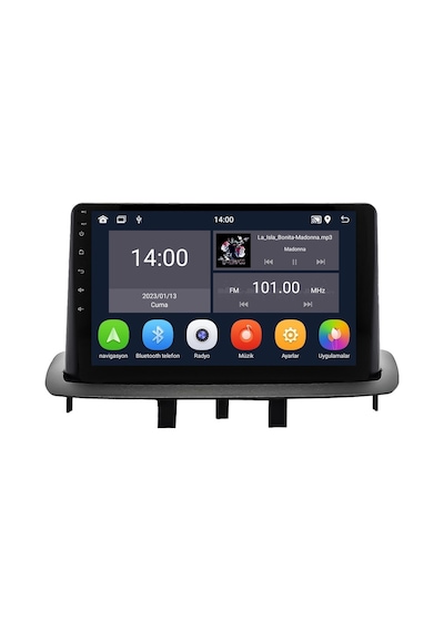 Renault Megane 3 Android Multimedya Sistemi 2010-2015 Crv-4445x