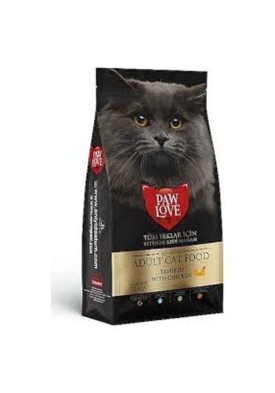Paw Lowe Tavuklu Kedi Maması 15 KG