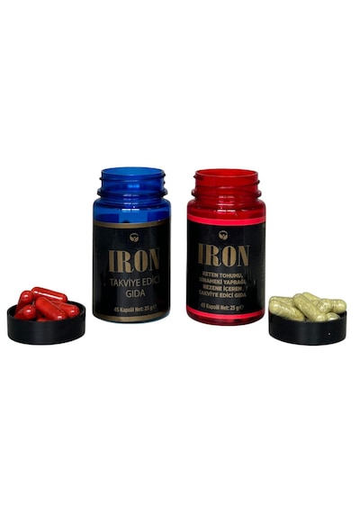 Iron Tea Çay 45'li + Iron Takviye Edici Gıda 45'li