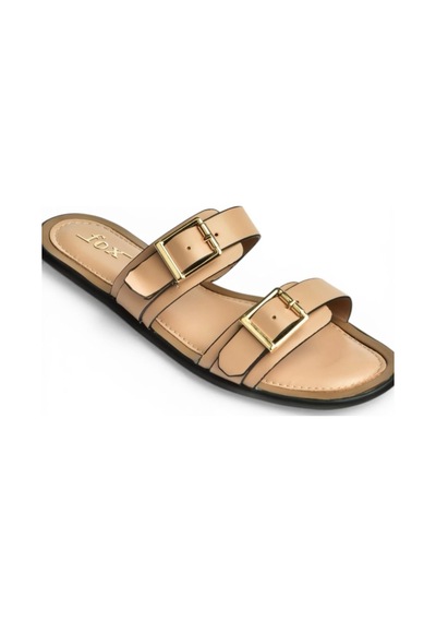 Fox Shoes Y973291109 Ten Toka Detaylı Kadın Terlik