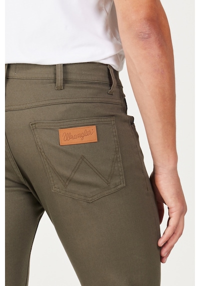 Wrangler Arizona Straight Fit Düz Kesim Normal Bel Düz Paça Esnek Haki Erkek Pantolon W211842801 Haki