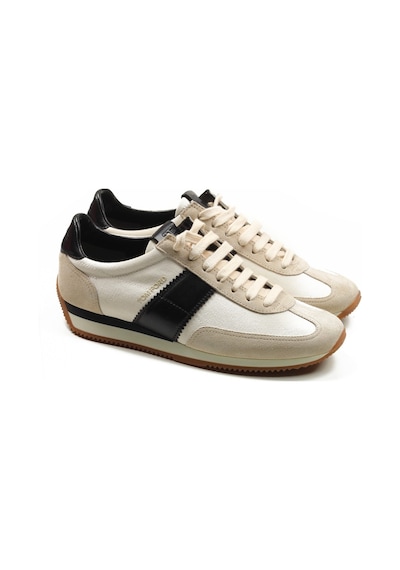 Tom Ford Orford Erkek Sneaker Spor Ayakkabı Bej - Kahverengi