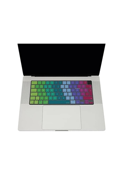 Macbook Uyumlu M1-m2-m3 Air Pro Klavye Koruyucu Uk-eu İngilizce Touchıd'li A2681 A3113 A2941 A3114 A2442 A2779 A2992 A2918 A