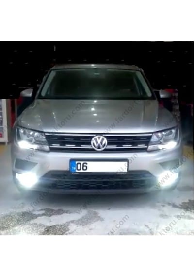 Vw Tıguan Led Sis Farı Ampulü Photon Duo H8