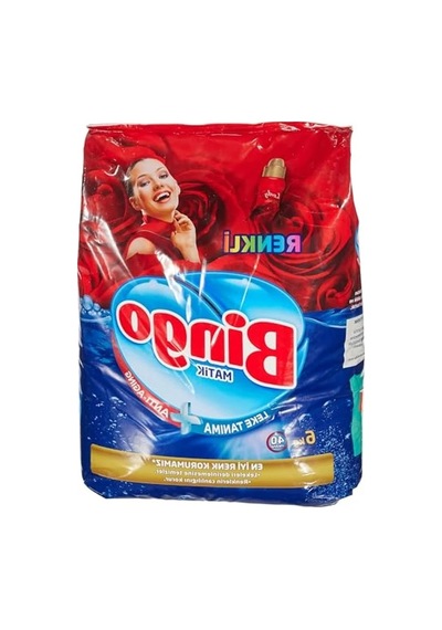 Renkli Toz Çamaşır Deterjanı, 6000 G, 40 Yıkama