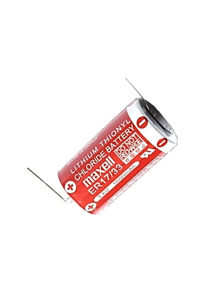 Maxell Er17/33 3.6v 2/3a Size Lithium Pil