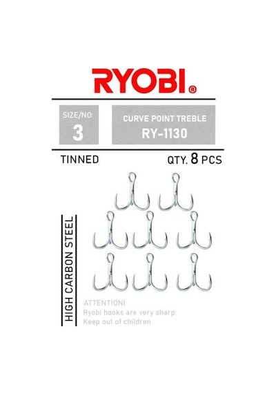Ryobi Ry-1130 Curve Treble Üçlü İğne No 4