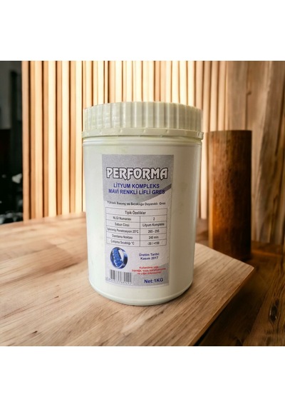Performa Lityum Kompleks Mavi Renkli Lifli Gres 180C 1 KG