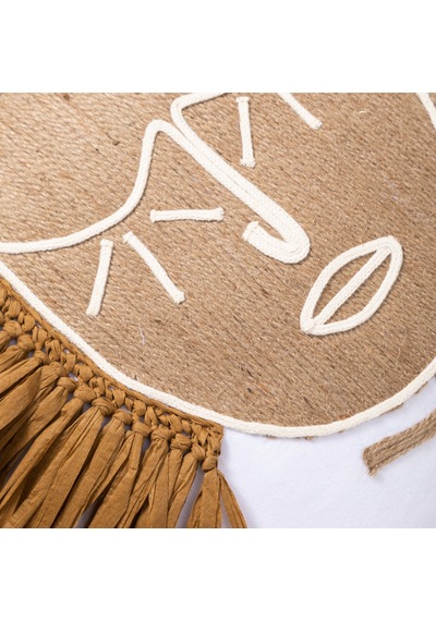 Mudo Home Vera Mono Kırlent Naturel 45x45 Bej
