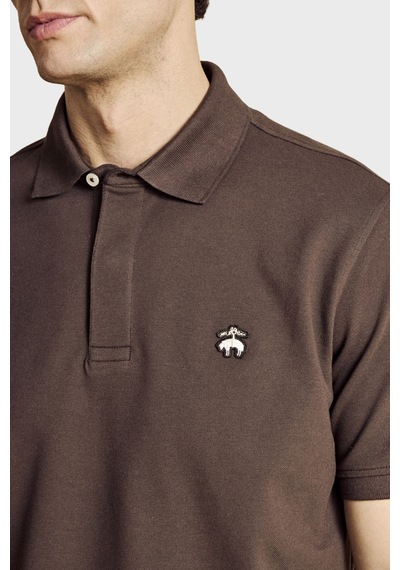 Brooks Brothers Pamuklu Regular Fit Düğmeli Polo Yaka T Shirt Erkek Polo Yaka T Shirt Bbss26mts001150 Kahve Brooks Brothers Pamuklu Regular Fit Düğmeli Polo Yaka T Shirt Erkek Polo Yaka T Shirt Bbss26mts001150 Kahve