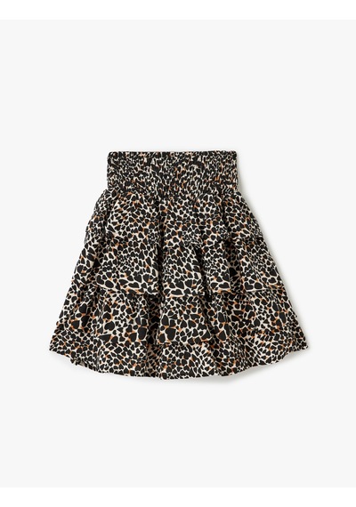 Koton Gipeli Viskon Leopar Desenli Volanlı Mini Şort Etek Siyah Desenli 5sal70026ıw Siyah Desenli Siyah Koton Gipeli Viskon Leopar Desenli Volanlı Mini Şort Etek Siyah Desenli 5sal70026ıw Siyah Desenli Siyah