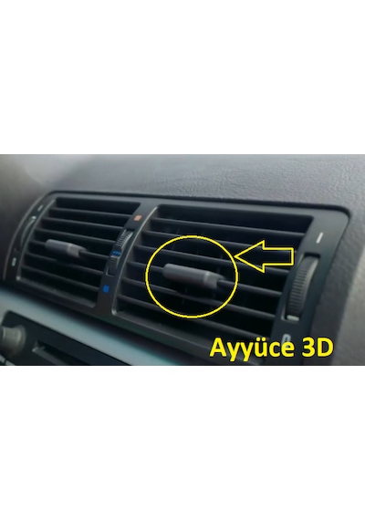 Ayyüce 3d, Bmw E46 Kasa Havalandırma Izgarası Klipsi, 3 Adet