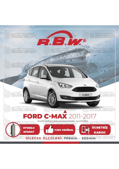 Ford C-Max Muz Silecek Takımı (2011-2017) RBW