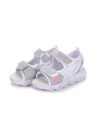 Vicco Roy Cırtlı Işıklı Kız Çocuk Sandalet Ayakkabı 332.21Y.189 B Beyaz Vicco Roy Cırtlı Işıklı Kız Çocuk Sandalet Ayakkabı 332.21Y.189 B Beyaz