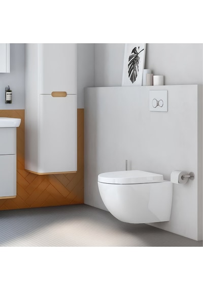 VitrA Sento Kanalsız Klozet Beyaz Asma Klozet 7748b003-0559, VitrA Gömme Rezervuar Set 768-1851 Beyaz