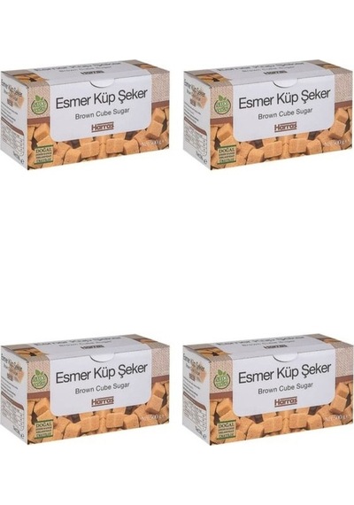 Esmer Küp Şeker 4 X 500 Gr