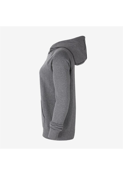 Nike W Nk Flc Park20 Po Hoodie Kadın Sweatshirt Gri