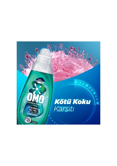 Express Fresh Kötü Koku Karşıtı Renkliler&beyazlar Sıvı Çamaşır Deterjanı 840 Ml X3 Diğer