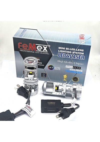 Femex Pro H4 Mini Bi-led 50w Kendinden Mercekli