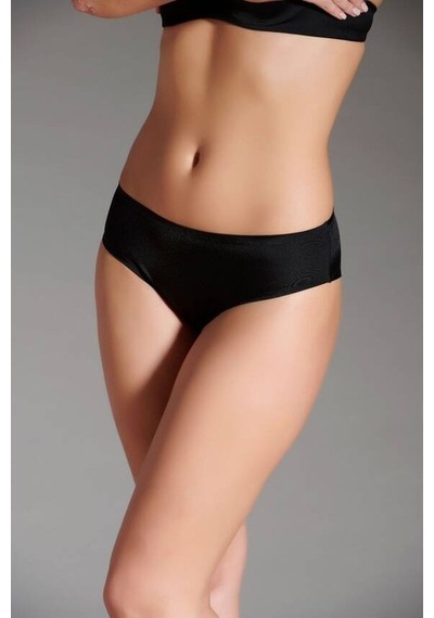 Eros Kadın Lazer Kesim Silikonlu Slip Siyah 001