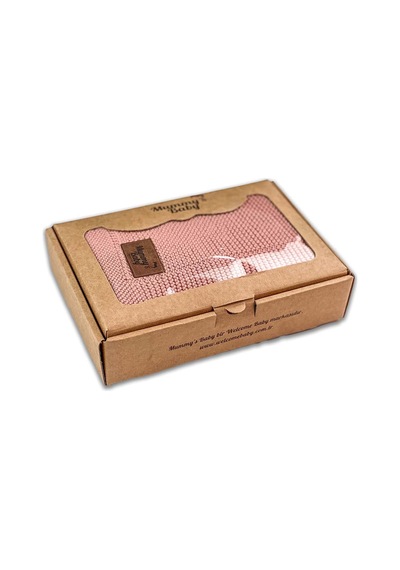 Mummy's Baby Organik Pamuk Battaniye 80x100 Pembe