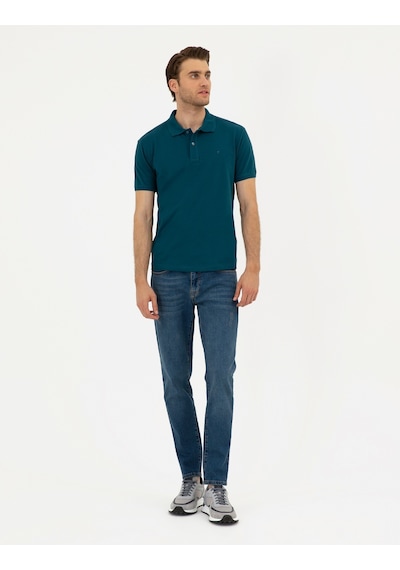 Pierre Cardin Erkek Zümrüt Tişört Basic 50280754-vr055 Zümrüt