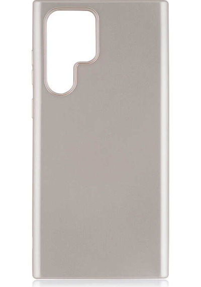 Zore Galaxy Uyumlu S22 Ultra Kılıf Msra Premier Silikon Kapak - Gold Gold
