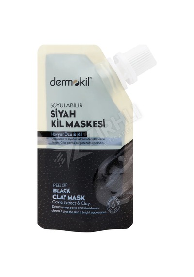 5 Adet Dermokil Soyulabilir Siyah Kil Maske Doypack 50 Ml