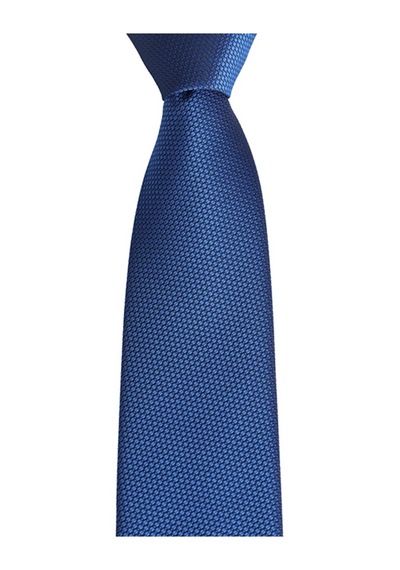 Brianze Gece Mavisi (Indigo) Mendilli Kravat SMDK-20 Mavi
