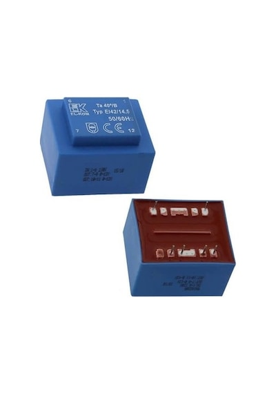 El-kom Rn138345 ,3.2va 220v/2x9v Pcb 6-pin Trafo