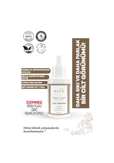 Beeo Apibeauty Arı Zehirli Propolisli  Yüz Bakım Serumu 30 ML