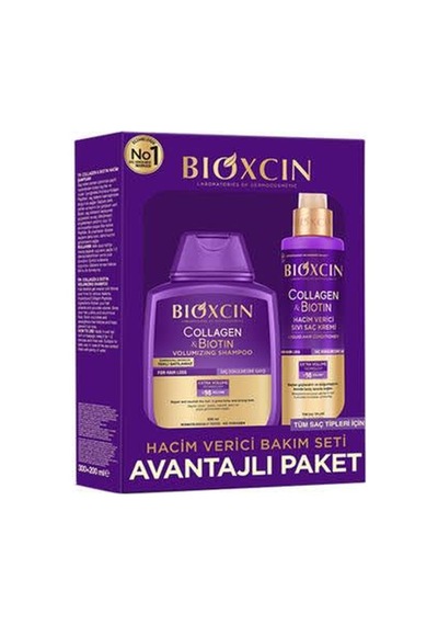 Bioxcin Collagen&biotin Şampuan+sıvı Saç Kremi