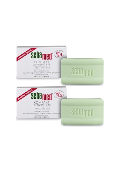 Sebamed Sabun Kompakt Hassas Cilt 100gr 2 Li Set