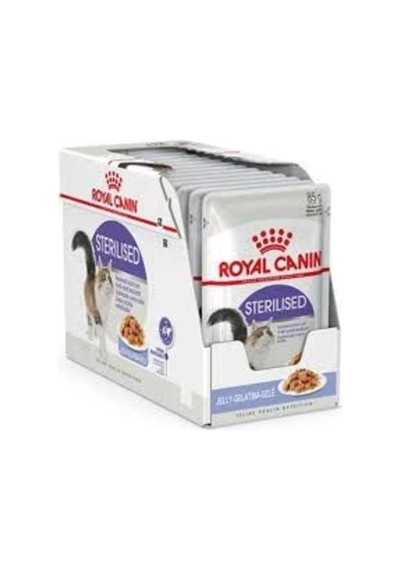 Sterilised Jelly Kısır Kedi Pouch Yaş Mama 85 Gr X 12 Adet
