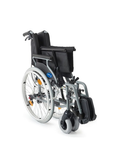 Hafif Alüminyum Tekerlekli Sandalye Katlanır Ve Refakatçi Frenli Model Dm-317 50cm