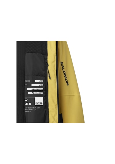 Salomon Salomon Brilliant Erkek Sarı Kayak Ceketi 6224 Sarı