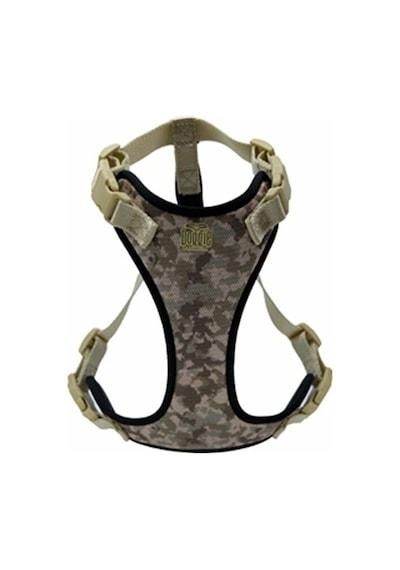 Doggie Havalı Dokuma Göğüs Tasması Kamuflaj Xs 1.5 x 35-45 CM Kamuflaj