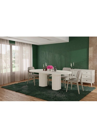 Zeon Mdf Masa Takımı Çok Renkli Zeon Mdf Masa Takımı Çok Renkli