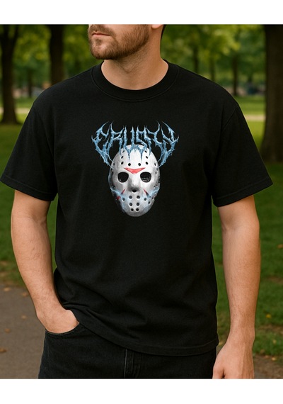 Hugo Boss Crusty Baskılı T-shirt Siyah