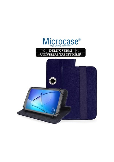 Alcatel Uyumlu 9317X1 32Gb 7" Xga Delüx Universal Döner Stand Deri Kılıf