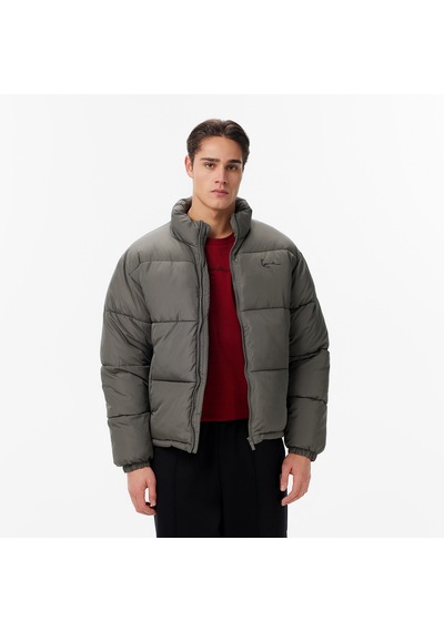 Karl Kani Small Signature Embossed Puffer Erkek Gri Mont Km253-023-1 2800153