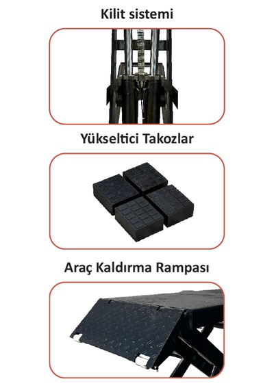 3.5 Ton 2 Metre Makaslı Lift Gpml101