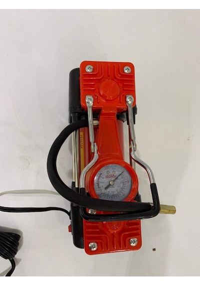 Rico Fy-002c-1 Çift Silindirli Metal Mini Hava Kompresörü 12 Volt