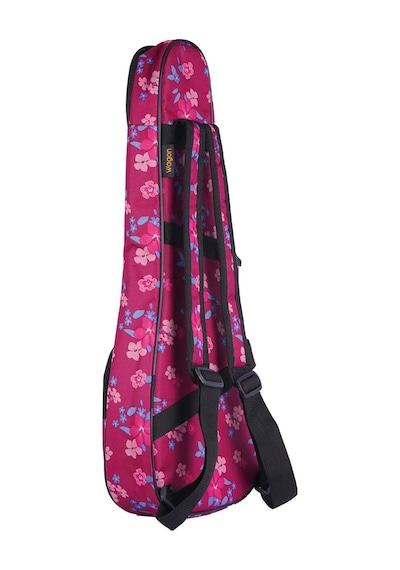 Wagon 04 Serisi Soprano Ukulele Çantası - Hibiscus Pembe
