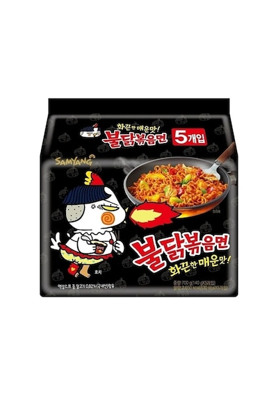 Samyang Acılı Buldak Ramen Hazır Noodle 5 x 140 G