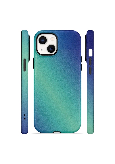 Velvoria Valestra Aurora Mint Gradient Apple iPhone Uyumlu 15 Darbe Korumalı Kılıf Valestra Select - Aurora Mint Gradient