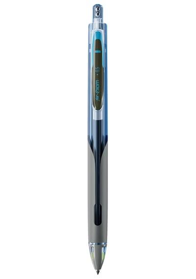 Wrıtech W-5a Age 0,5mm Mavi Gövde Siyah Jel Kalem - 12'li Kutu Ahşap