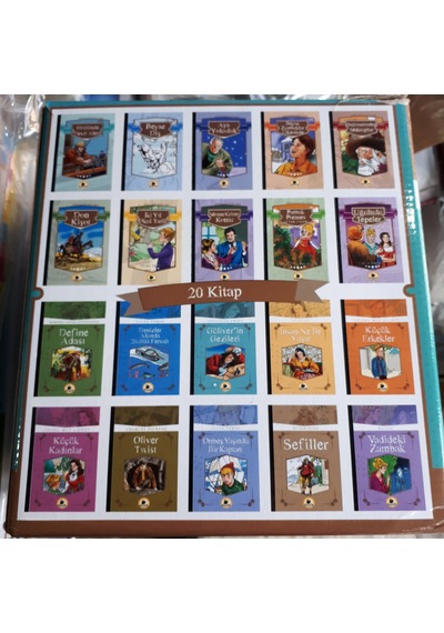 Dünya Klasiklerinden 20 Kitap 5-6-7-8. Sınıf Seviye