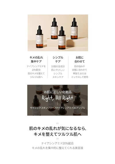 Skin Relief Niacinamide 20 Ampoule Gözenek Ve Ton Eşitleyici Serum