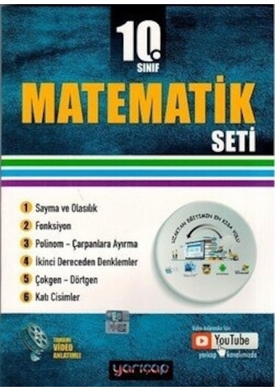 Yarıçap 10.Sınıf Matematik Seti